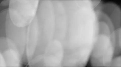 Looping Anamorphic Bokeh #7 - White Stock Footage 65317305