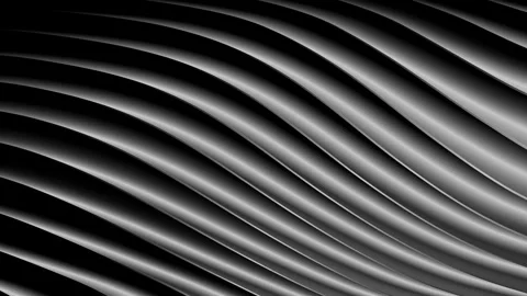 Looping animated background with smooth wave Stock Footage 317442892