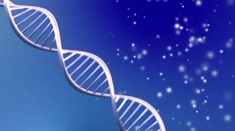 Looping animated dna molecule - 4K Resolution Ultra HD Stock Footage 41753363