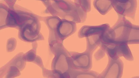 Looping animation of abstract bulk energy clots Stock Footage 147988663