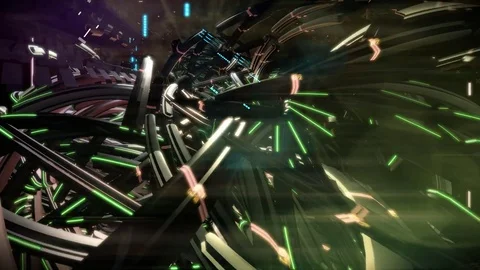 Looping Animation of Altered Carbon Stock Footage 73059520