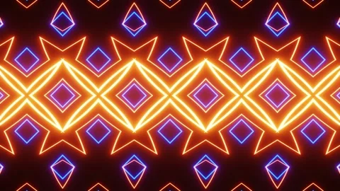 Looping animation with bright colored flashes 動画素材 195107791