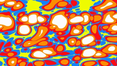 Looping animation of a colored liquid background. Stock Footage 277546386