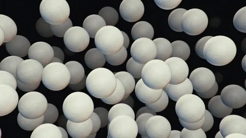 Looping Animation of Falling Netballs 库存影片 77580056