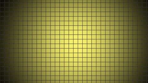 Looping animation of a golden grid pattern with a slow light sweep effect. Stock Footage 315542566
