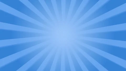 A looping animation of light blue rays rotating on a blue background. Stock Footage 321701350