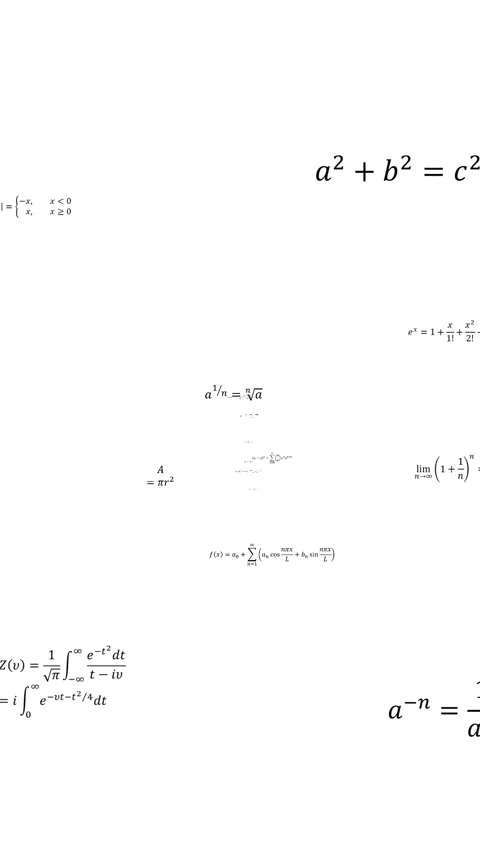 Looping animation Mathematical equations, and formulas Stock Footage 329428547