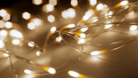 Looping animation of neon glowing lines moving in space Video stock 273995038
