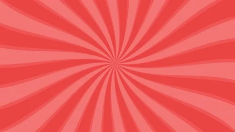 Looping animation with undulating and rotating red concentration lines and Stock Footage 179783574
