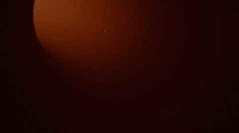 Looping animation of a wormhole, orange glow and sparks. Stock Footage 12432064