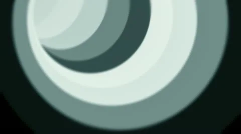 Looping animation of a wormhole, with rings of time and space. Stock Footage 12445089