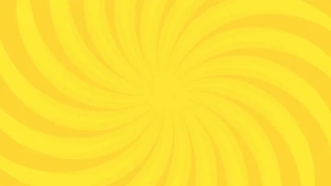 Looping animation of yellow concentration lines and effect background that Stock Footage 179783901