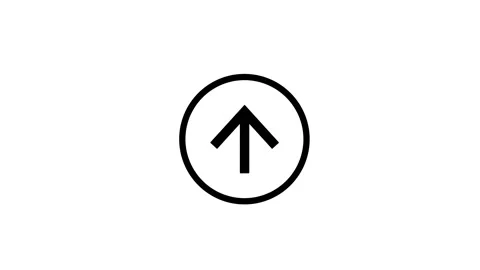 Looping Arrow Animation  4K After Effects Motion Icon Stock Footage 312410638