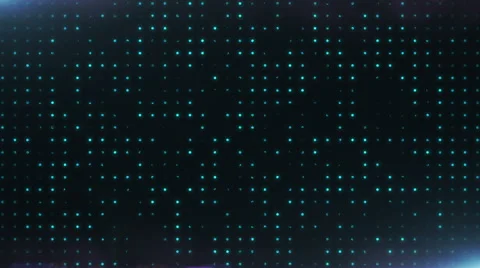 The looping background with blue glowing dots Stock Footage 42751757