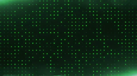 The looping background with green glowing dots Stock Footage 42751750