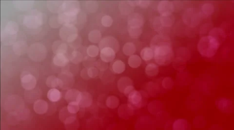 Looping background of red bokeh particle imagery Stock Footage 39841486