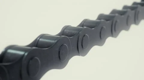 Looping bike chain close up 库存影片 58696797