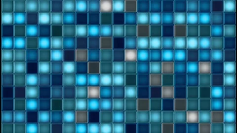 Looping Blue party wall lights Stock Footage 146324152