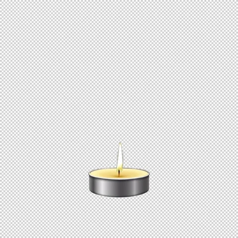 Looping Candle Flame Animation Variant 3 Vídeo Stock 333228864