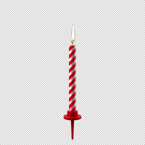 Looping Candle Flame Animation Variant 2 Stockbeeldmateriaal 333228873