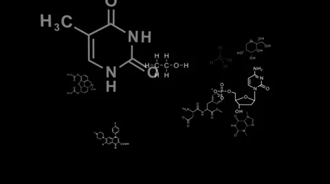 Looping Chemistry Background Stock Footage 36275600