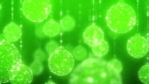 Looping Christmas Ornaments Background Stock-Footage 251763122