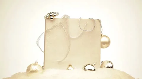 Looping christmas present Stock Footage 8931800