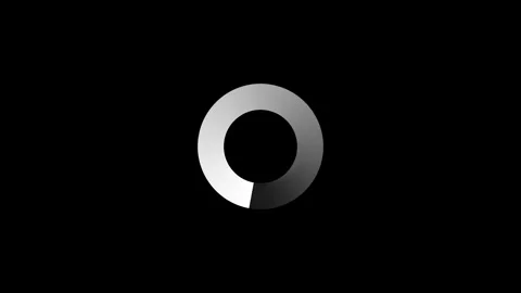 Looping Circle Animation, Loading video, Website loading icon, process circ.. Stock Footage 285533678