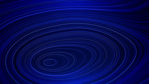 Looping circle curl wave stripes animation. Futuristic animation for titles or Video stock 244746739
