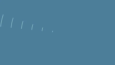 Looping circle swoosh transition 4k resolution smooth Stock Footage 299709511