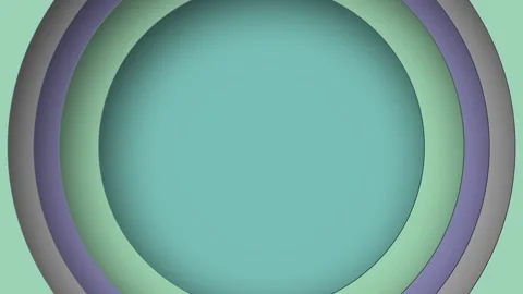 Looping Circles Background Consisting of Solid Sky Stock Footage 183482443