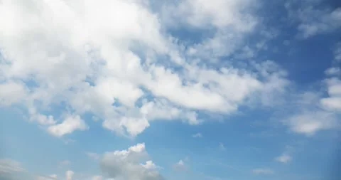 Looping cloudy sunny sky time lapse background Stock Footage 333710301