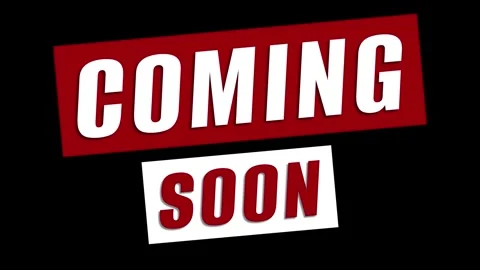 Looping Coming Soon Text Animation 스톡 동영상 332049152