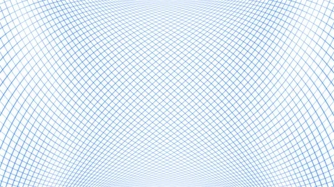 Looping curved lines pattern loop motion on white background Stock Footage 341607215