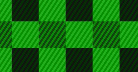 Looping Dark Green Flannel Background Stock Footage 72747032