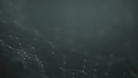 Looping Dark Plexus Connections Background Stock Footage 131818731