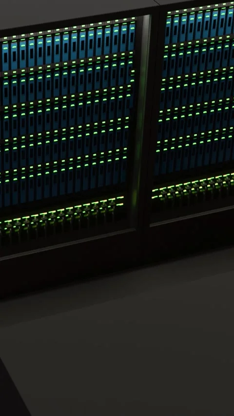 Looping data center background Stock Footage 331803682