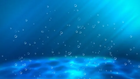 Looping deep blue underwater seabed Stock-Footage 345819033