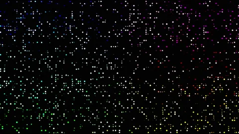 Looping Digital Lights Pattern Background Stock-Footage 137175647