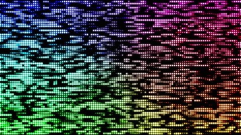 Looping Digital Lights Pattern Background Stock-Footage 137177077