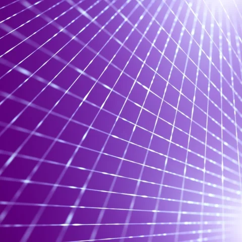 Looping digital motion lines network technology square background Stock Footage 341434422