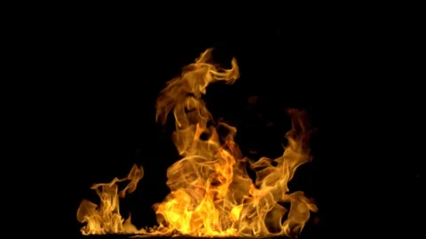 Looping Dynamic Fire Animation Stockbeeldmateriaal 333228893
