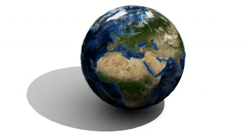 Looping Earth globe Stock Footage 570268