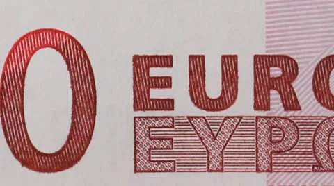 Looping Euros Stock Footage 10682304
