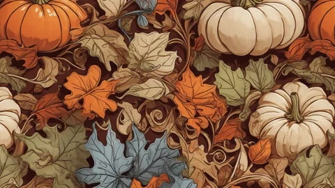 Looping fall background Stock Footage 250428750