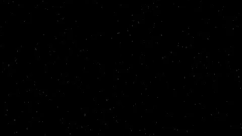 Looping Falling Stars and Snowflakes in a Dark Night Sky with Glowing Dust Video stock 339341244