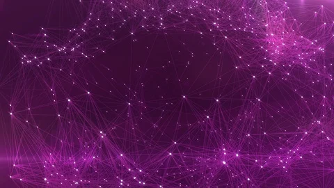 Looping fashion tech abstract background Stock Footage 116338378
