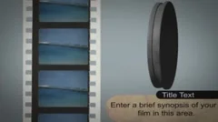 Looping Film Look Presentation Stock After Effects
