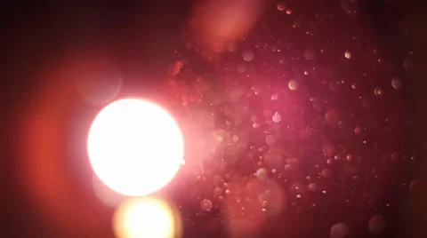 Looping Film Projector Particles Stock Footage 39174266