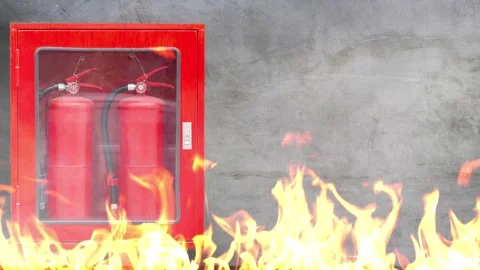Looping Fire Alarm Alert Animation Variant 1 Stock Footage 333228952